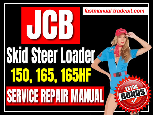 Product picture JCB Skid Steer Loader 150 165 165HF Service Repair Manual Download