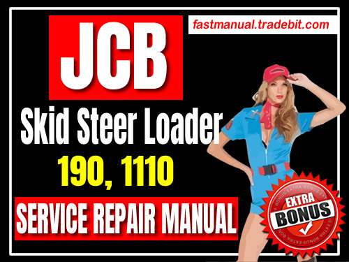 Product picture JCB Skid Steer Loader 190 1110 Service Repair Manual Download